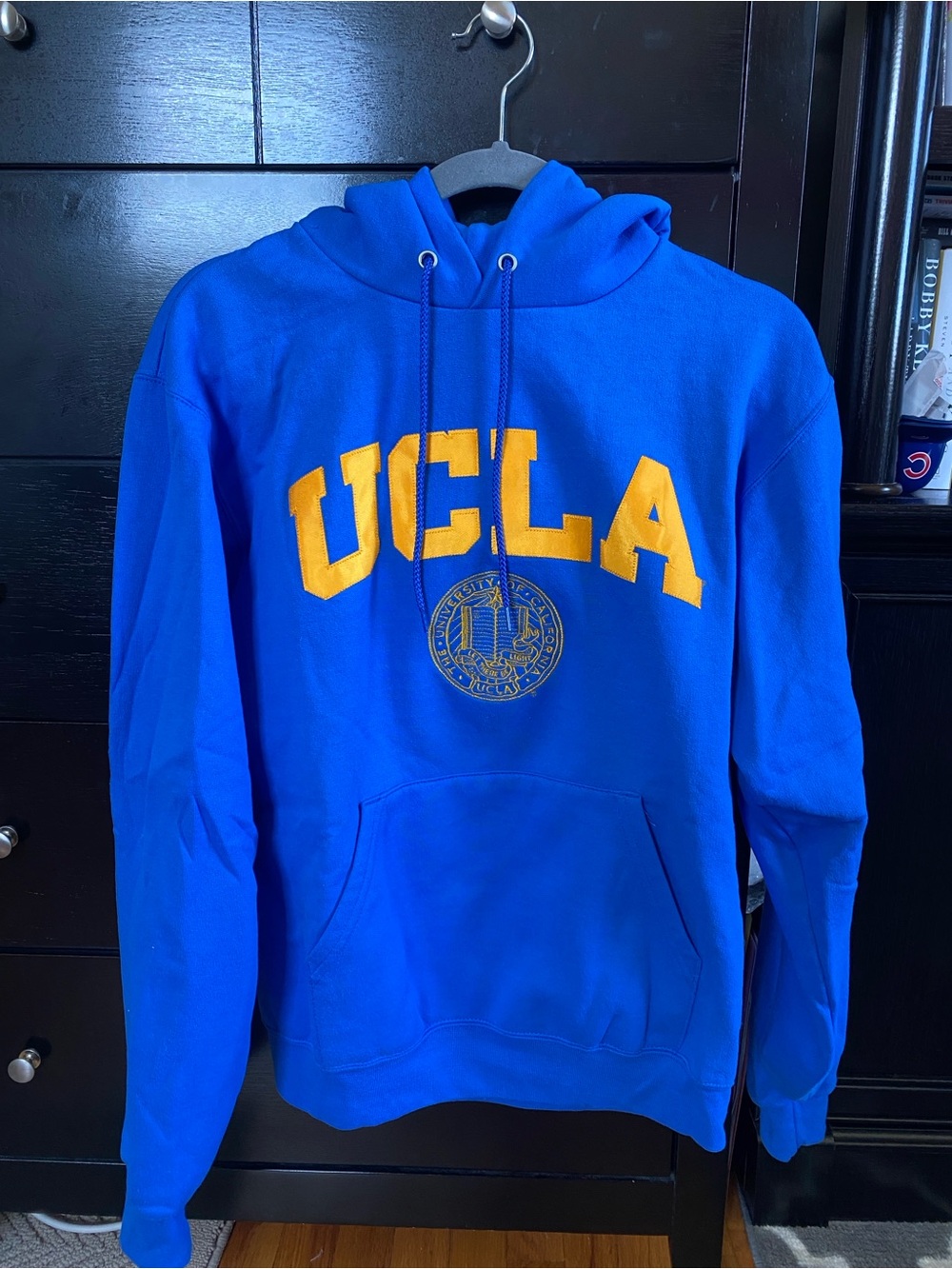 Champion Royal Blue & Gold UCLA Crewneck Hoodie